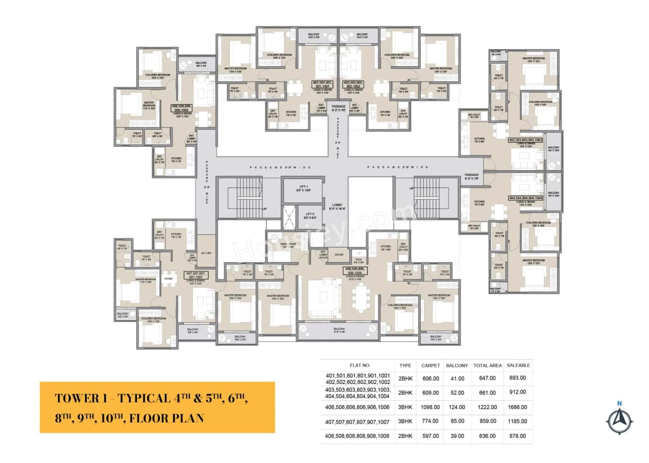 Belmont Skyverse Floor plan 5