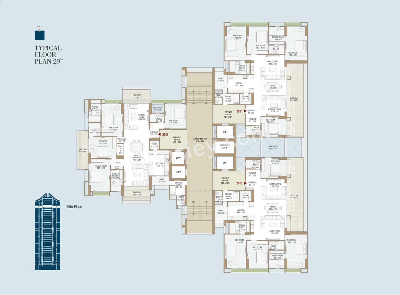 Beverly The 31st Floor plan 3