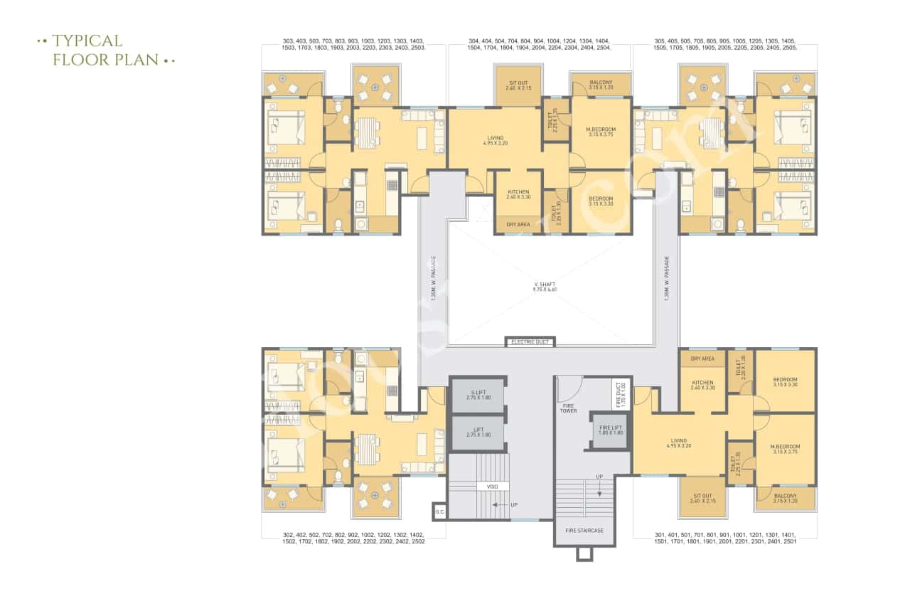 N-B Bhondve Bhalchandra Blessings Floor plan 2