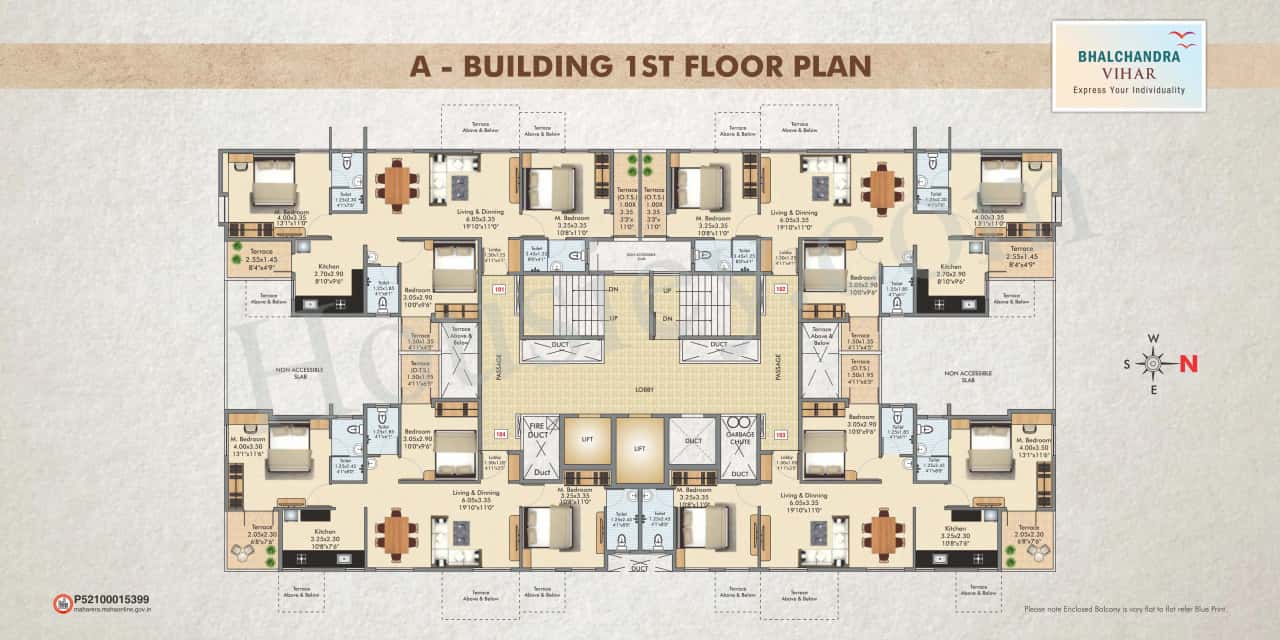 Bhalchandra Vihar Phase 2 Floor plan 2