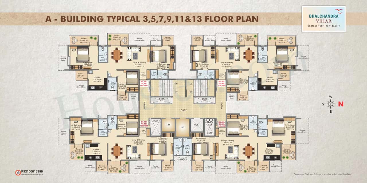 Bhalchandra Vihar Phase 2 Floor plan 1