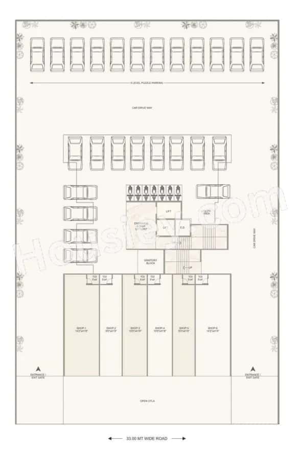 Bhaveshwar Valencia Floor plan 2