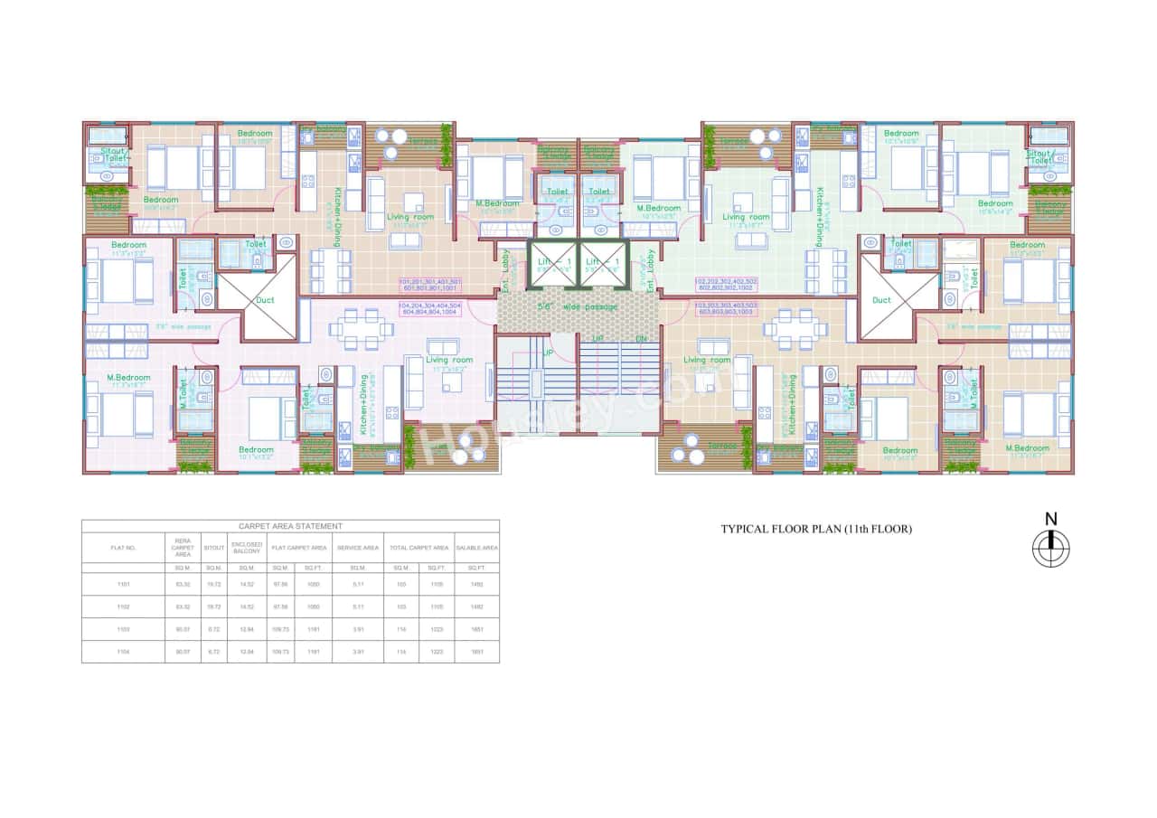 Bluepearl 34 Western Pavillion Master Plan