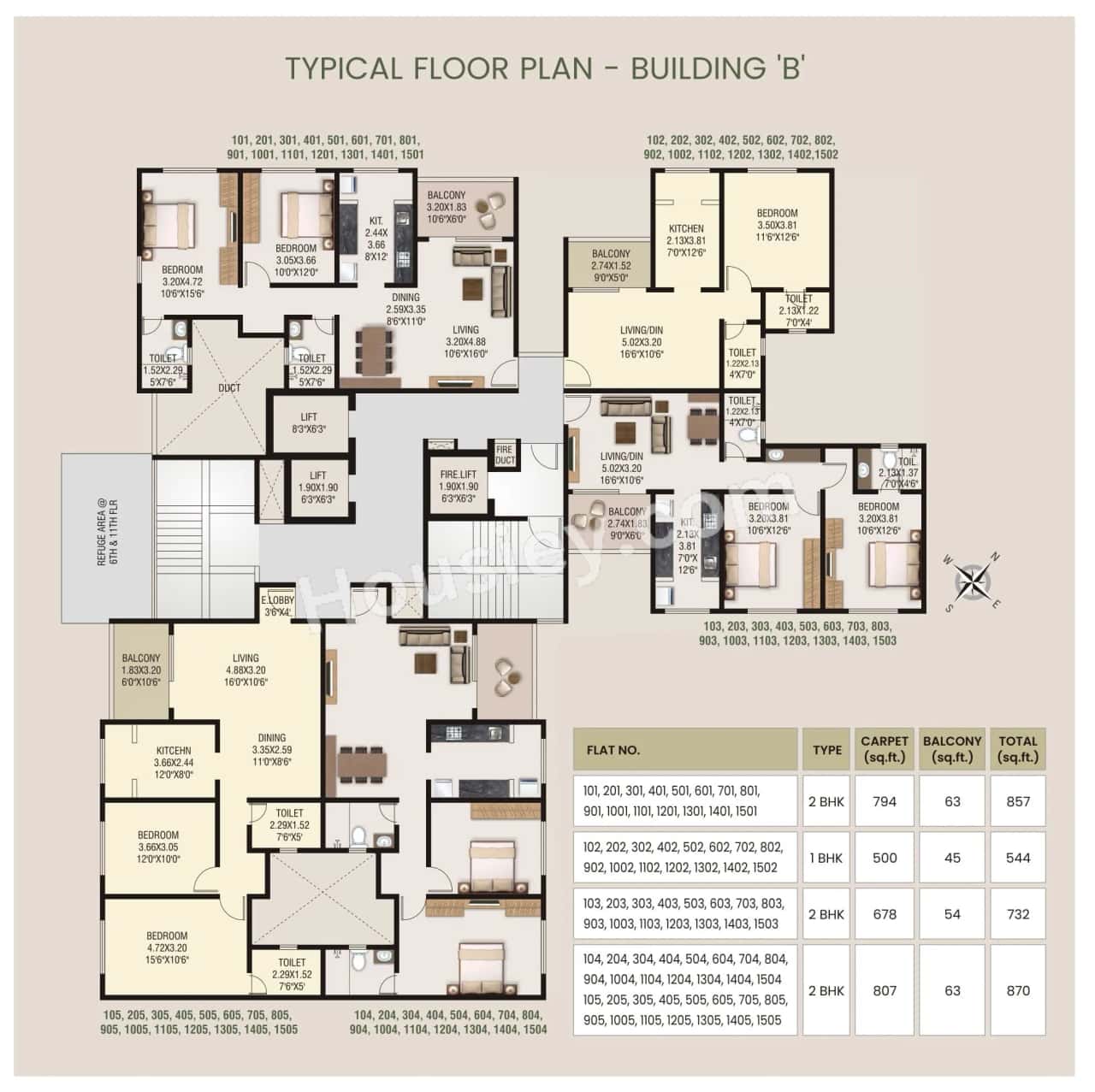 Blueroof Sylva Floor plan 2