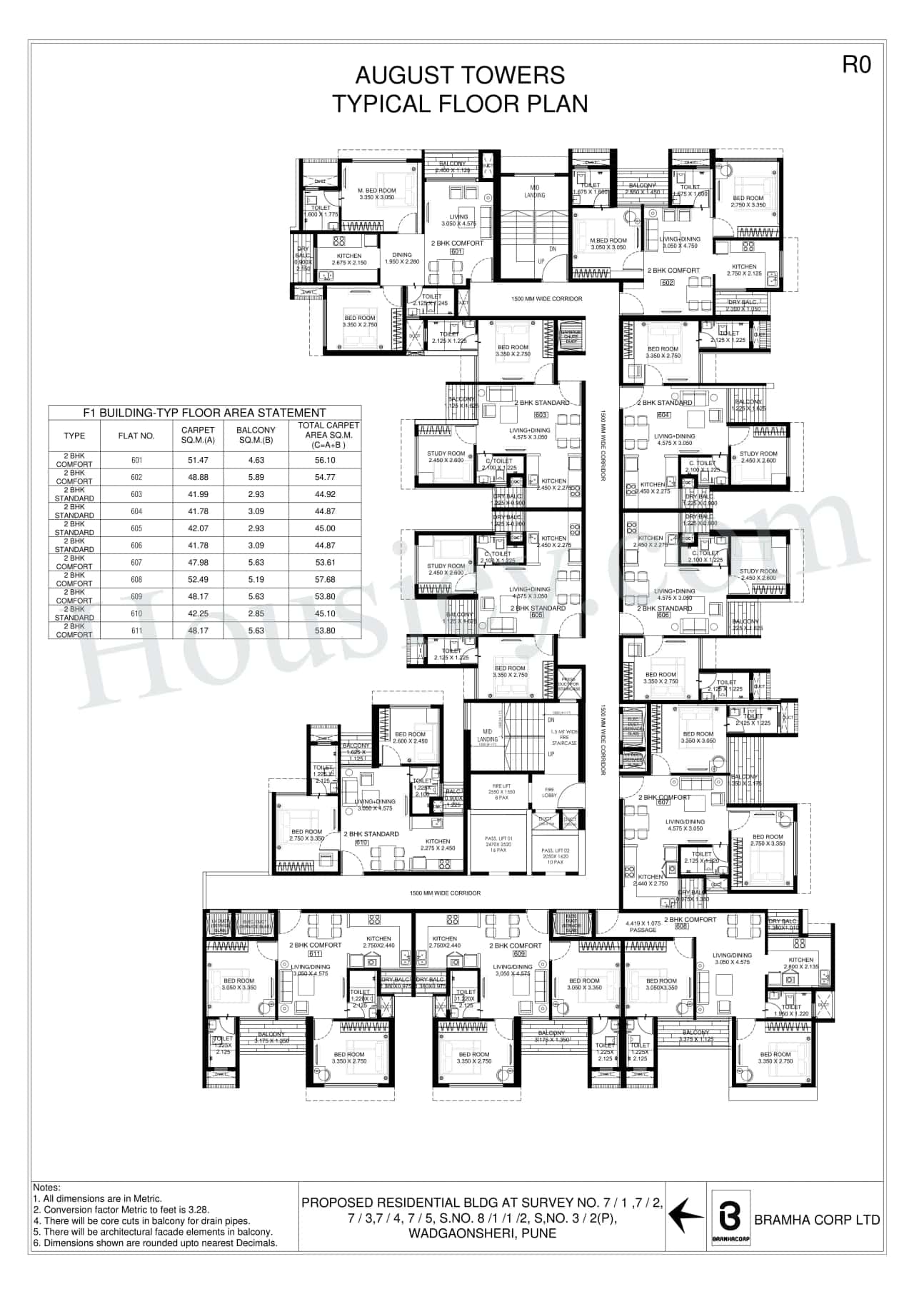 Brahma August Tower Master Plan