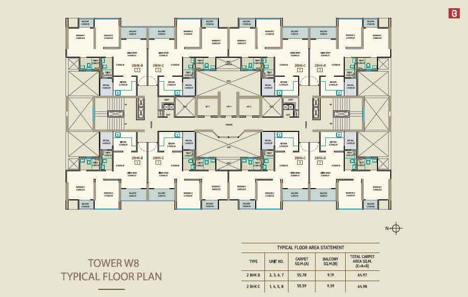 Bramha The Collection Floor plan 4