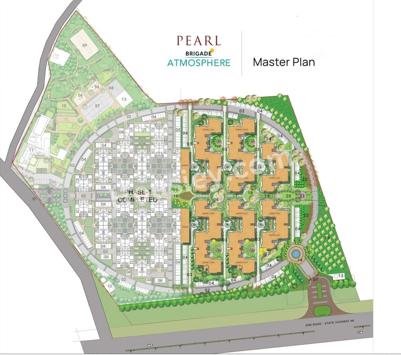 Brigade Atmosphere Pearl Floor plan 1