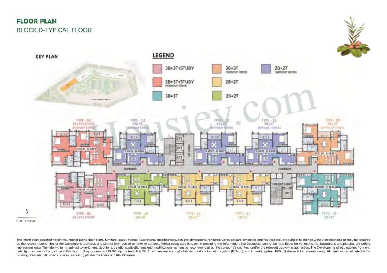 Brigade Calista Floor plan 2