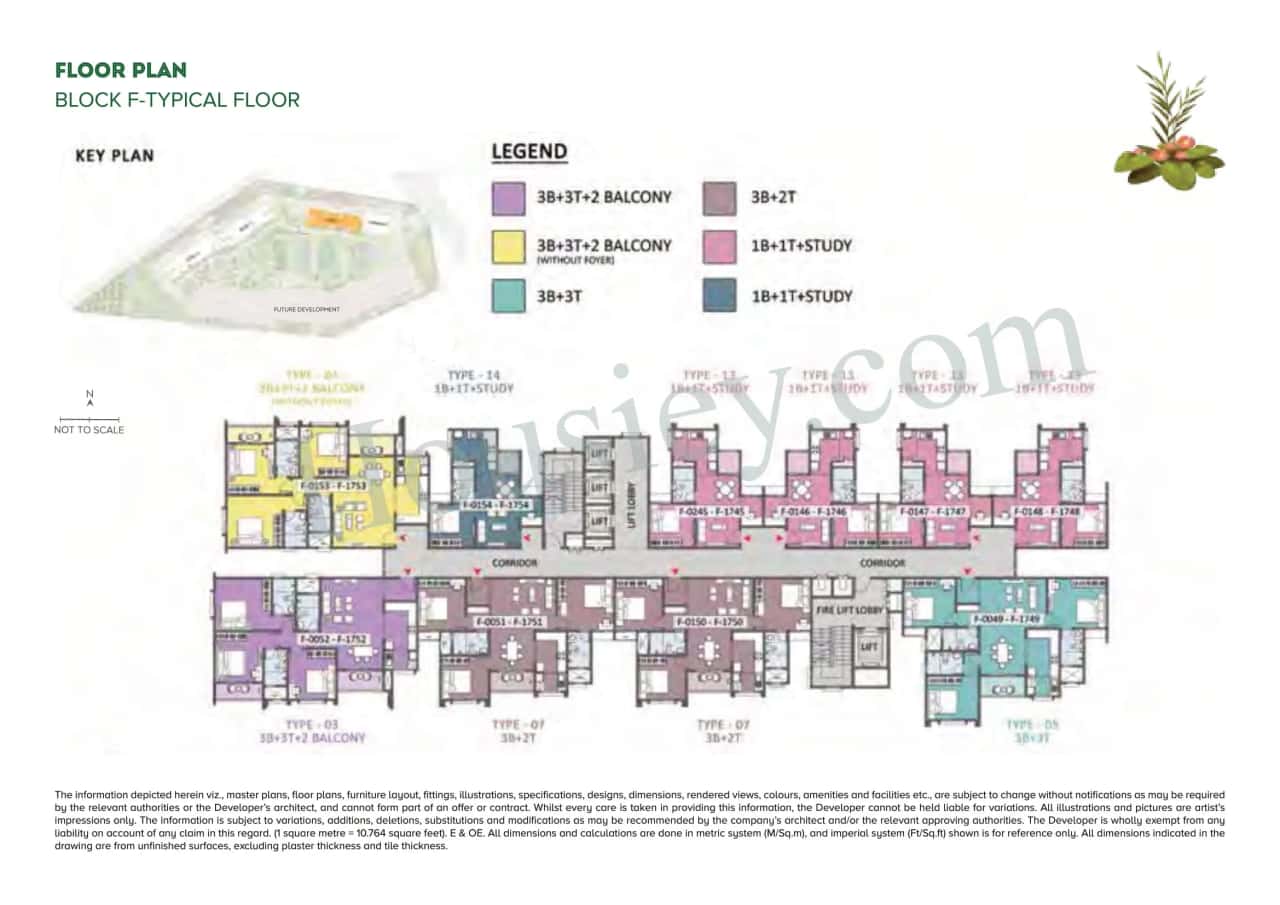 Brigade Calista Floor plan 3