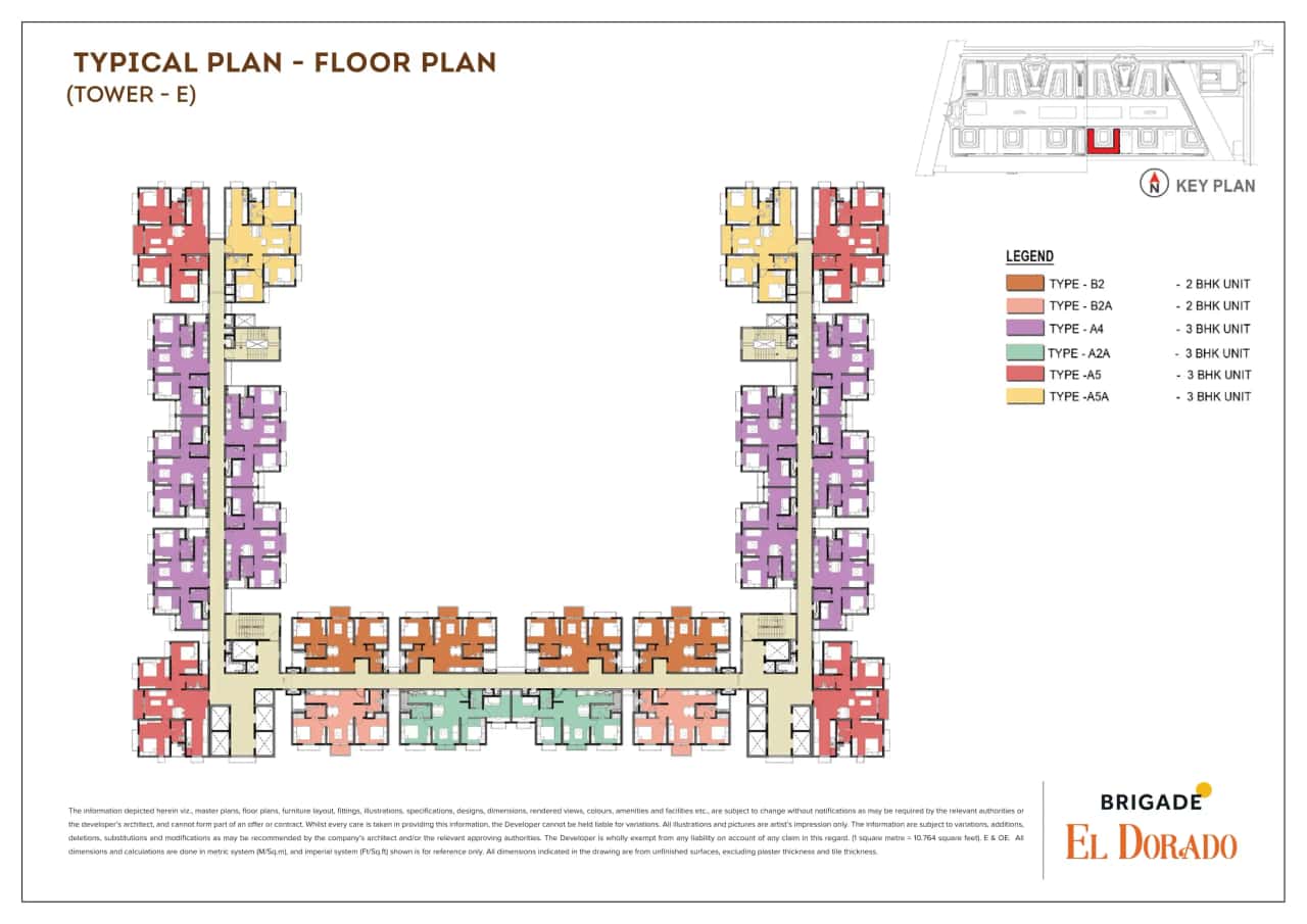 Brigade El Dorado - Aurum Floor plan 1