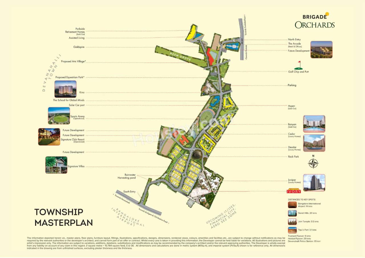 Brigade Orchards Goldspire Floor plan 2