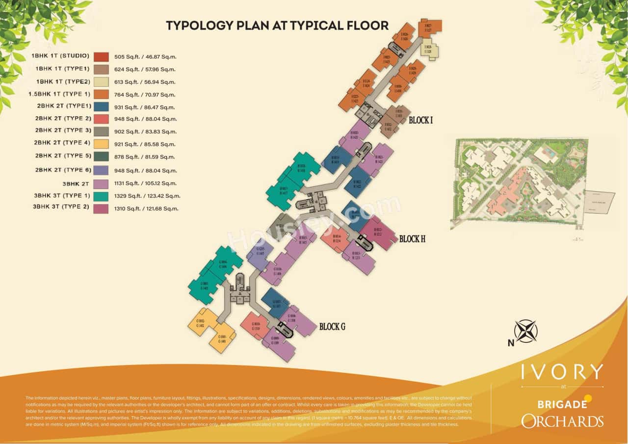 Brigade Orchards Ivory Floor plan 4