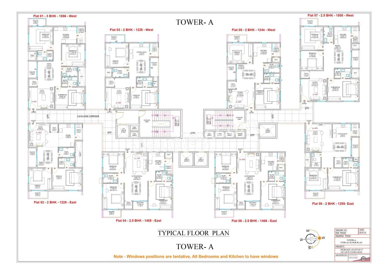 Candeur 40 Floor plan 1