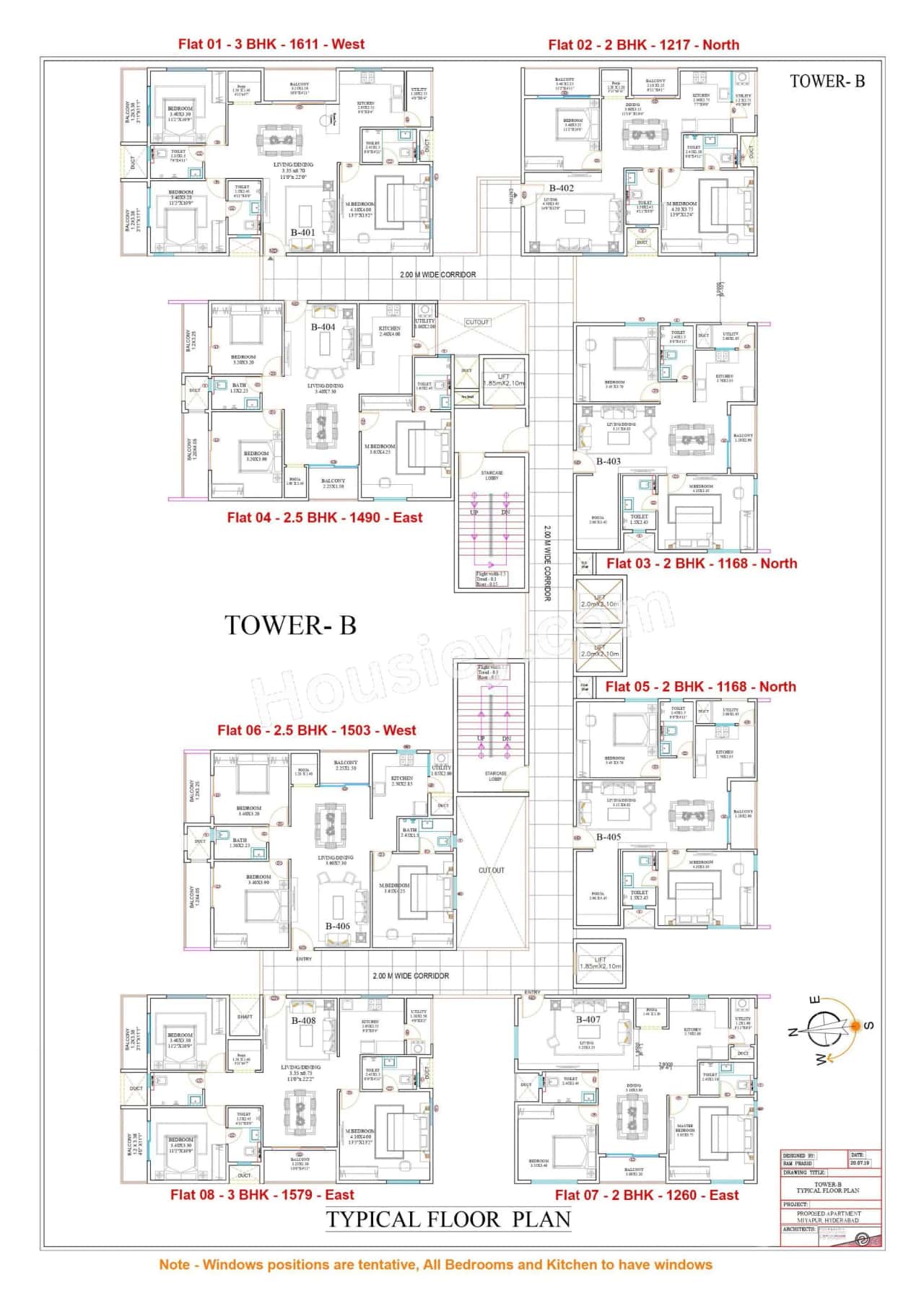 Candeur 40 Floor plan 2