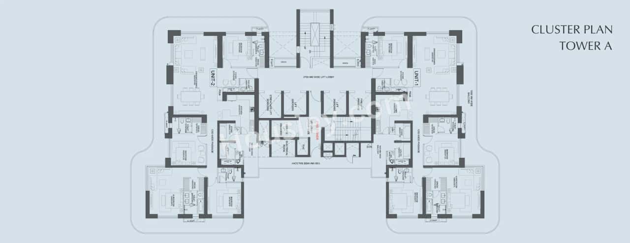 Central Bignonia Towers Master Plan