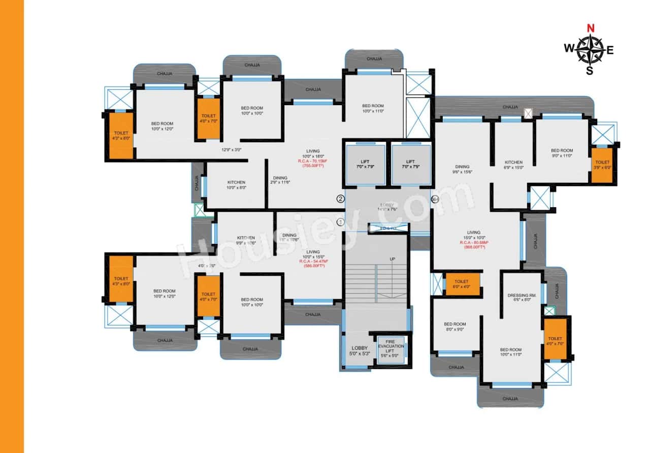 Chaitanya Om Shivam Floor Plan