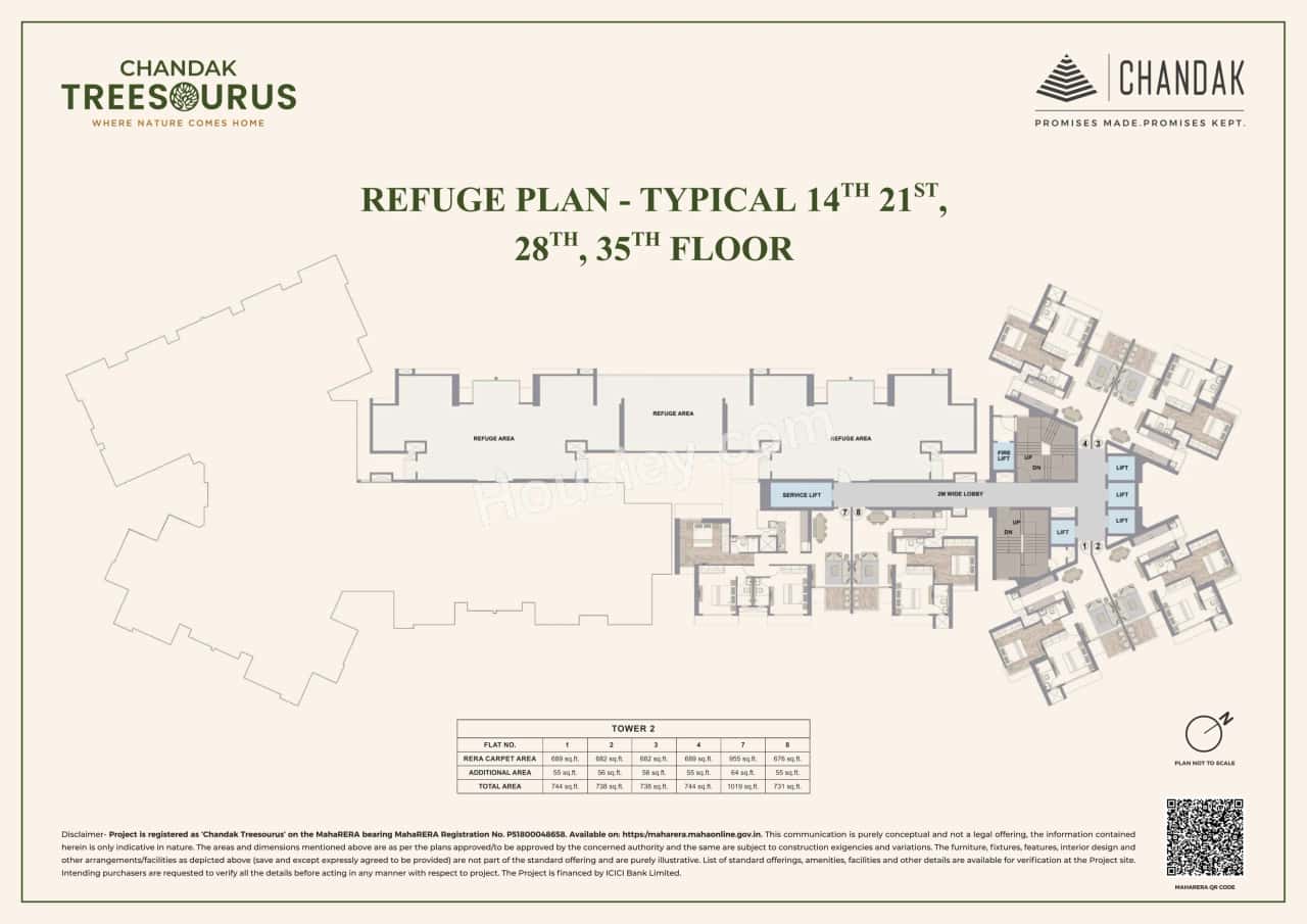 Chandak Treesourus Floor plan 8