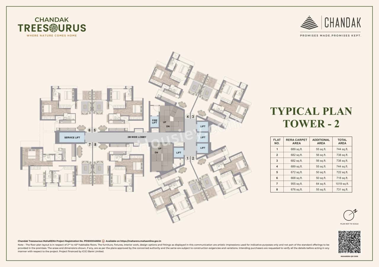 Chandak Treesourus Floor plan 9