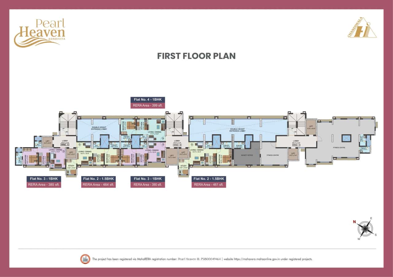 Chandiwala Pearl Heaven Floor plan 1