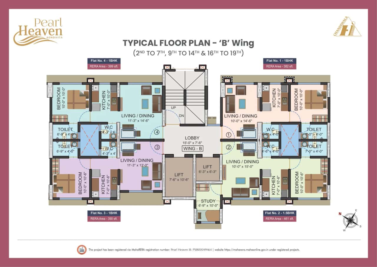 Chandiwala Pearl Heaven Floor plan 5