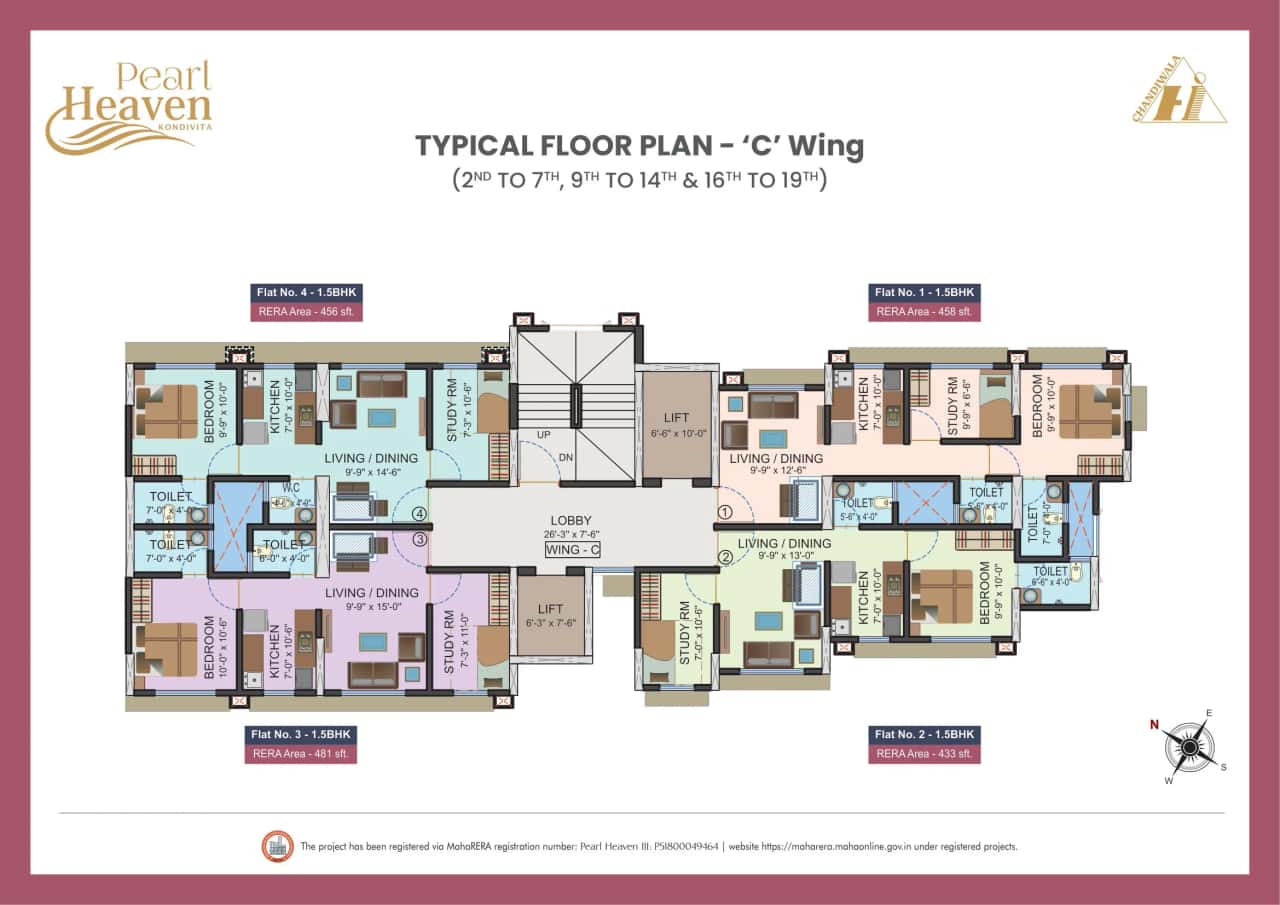 Chandiwala Pearl Heaven Floor plan 6