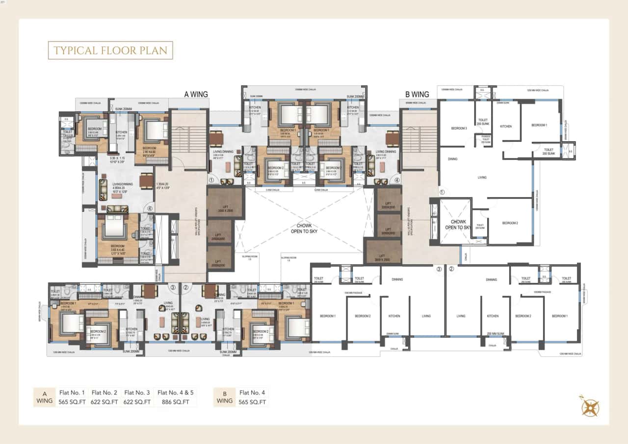 Chheda Legacy Floor Plan