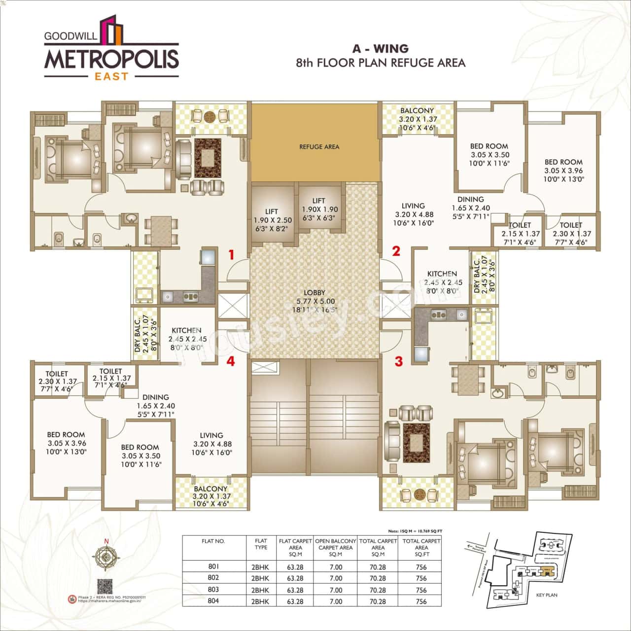 Choice Goodwill Metropolis East Phase 2 Floor plan 2