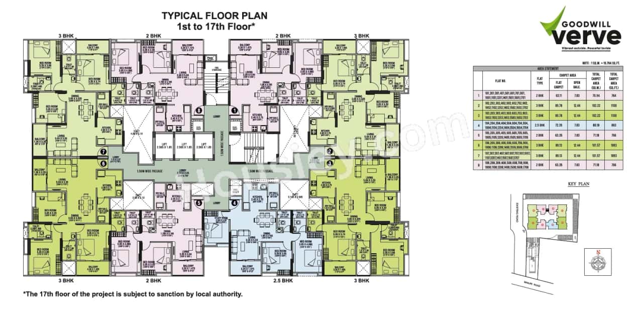 Choice Goodwill Verve Floor plan 2