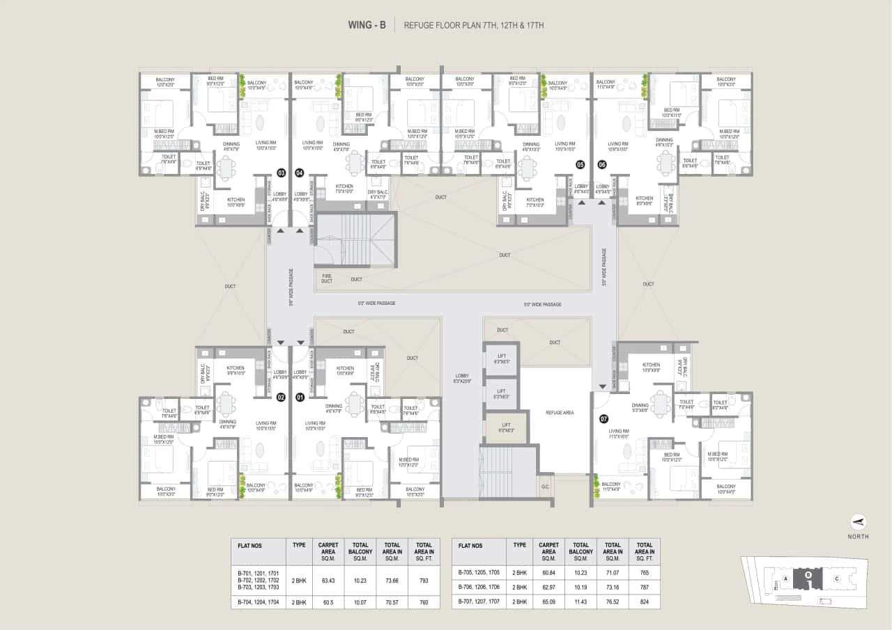 Cityone SkyVe Floor plan 2