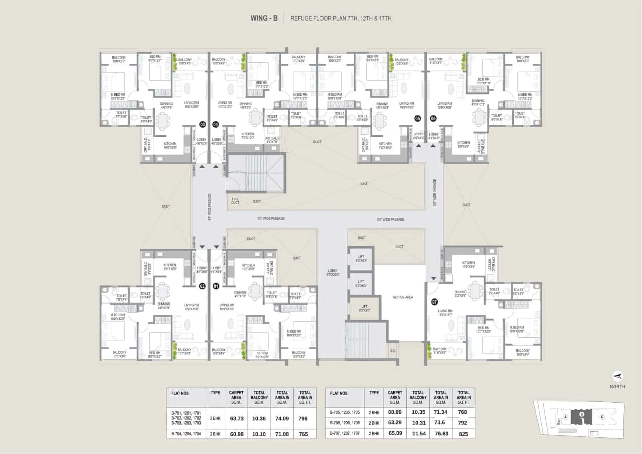 Cityone SkyVe Floor plan 5