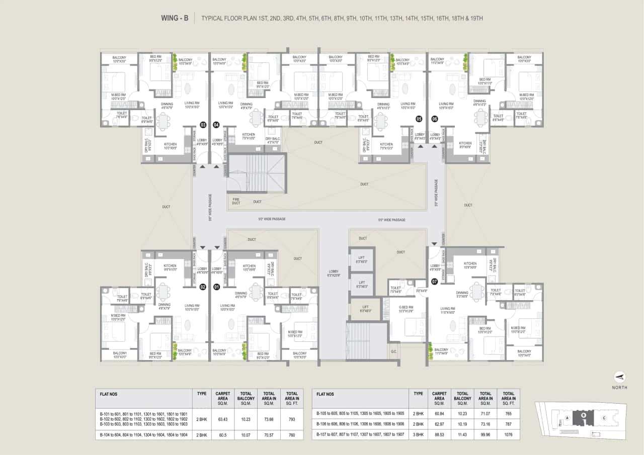 Cityone SkyVe Floor plan 1