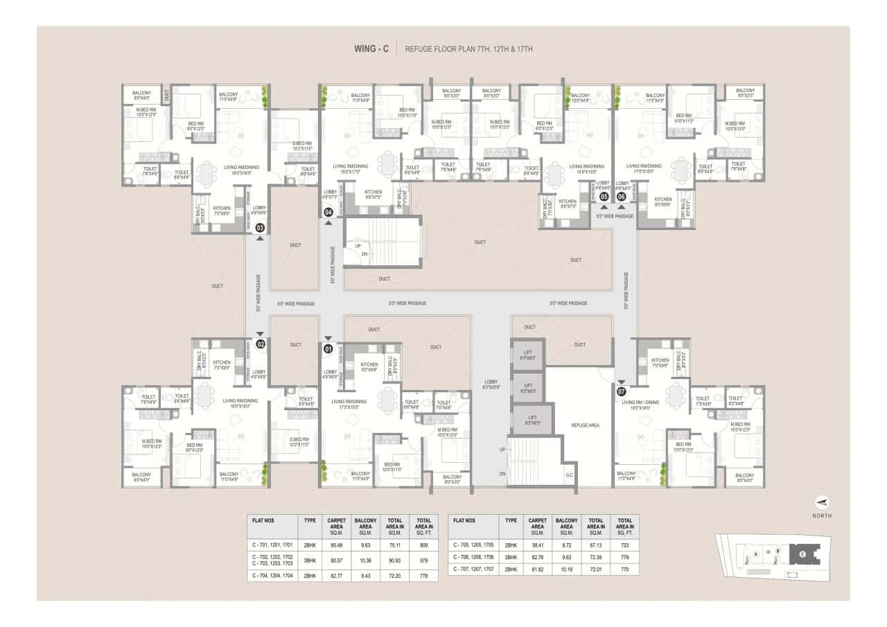 Cityone SkyVe Floor plan 3