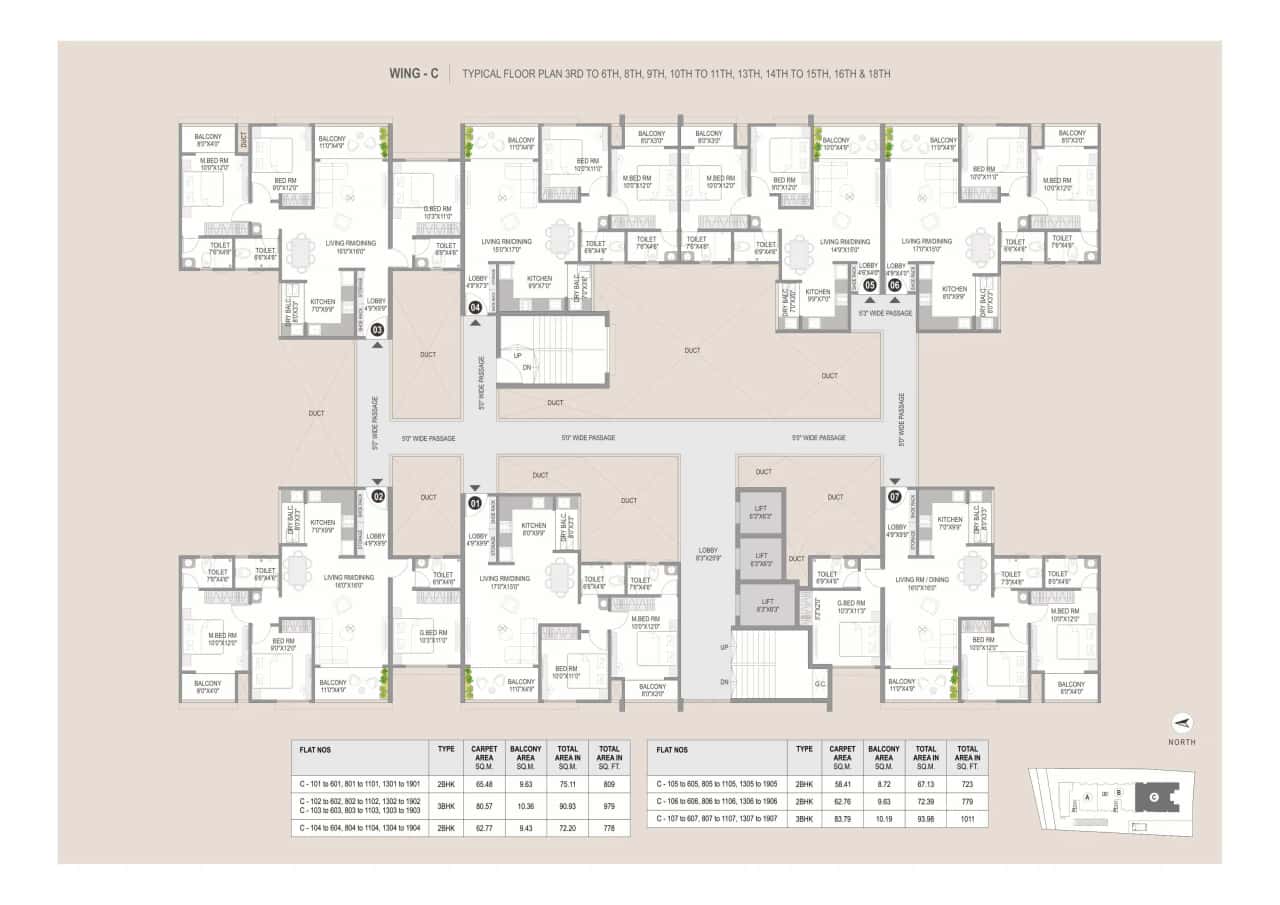 Cityone SkyVe Floor plan 4
