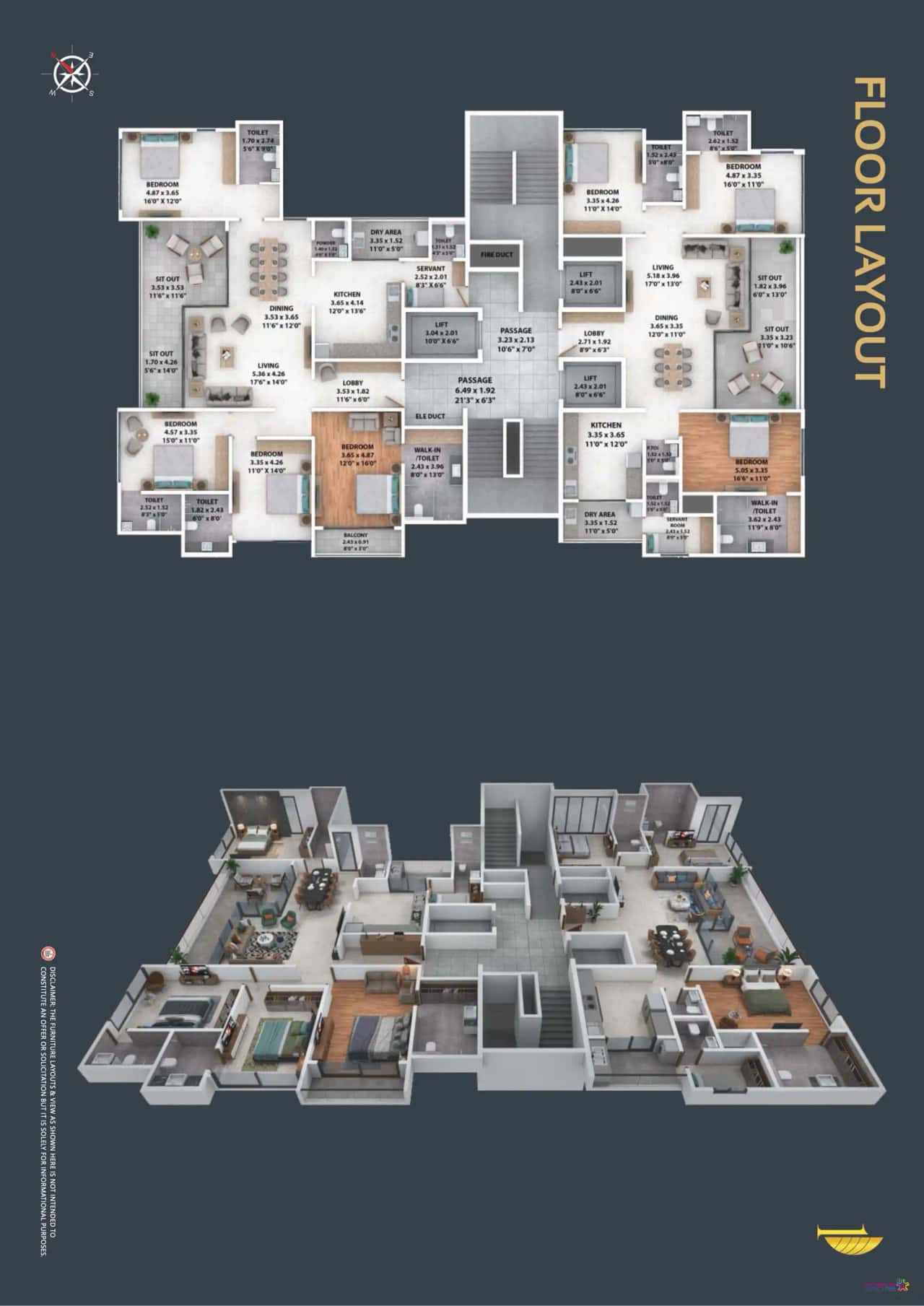 Crowns worth Floor Plan