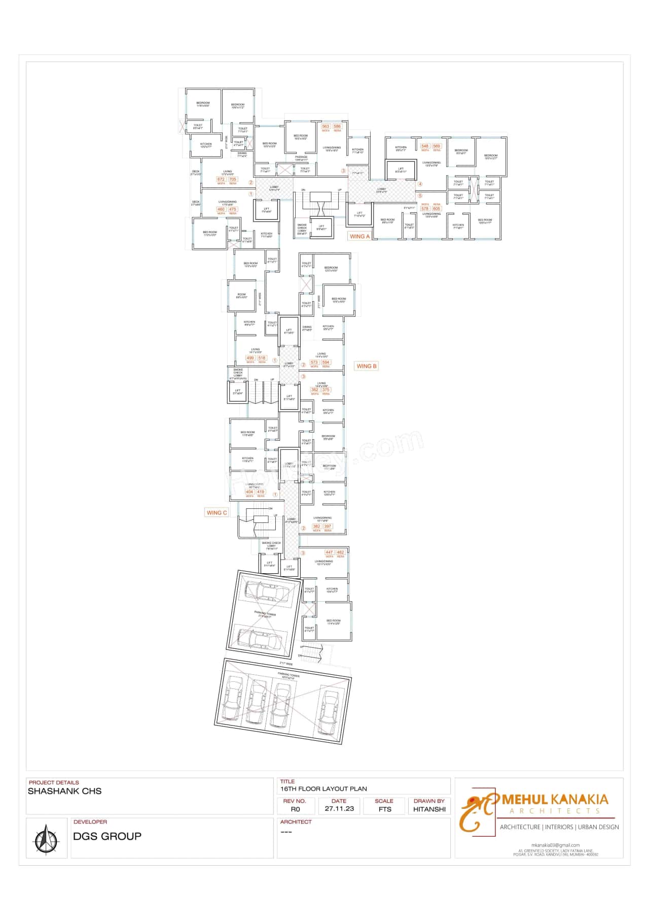 DGS Sheetal Shashank Floor plan 1