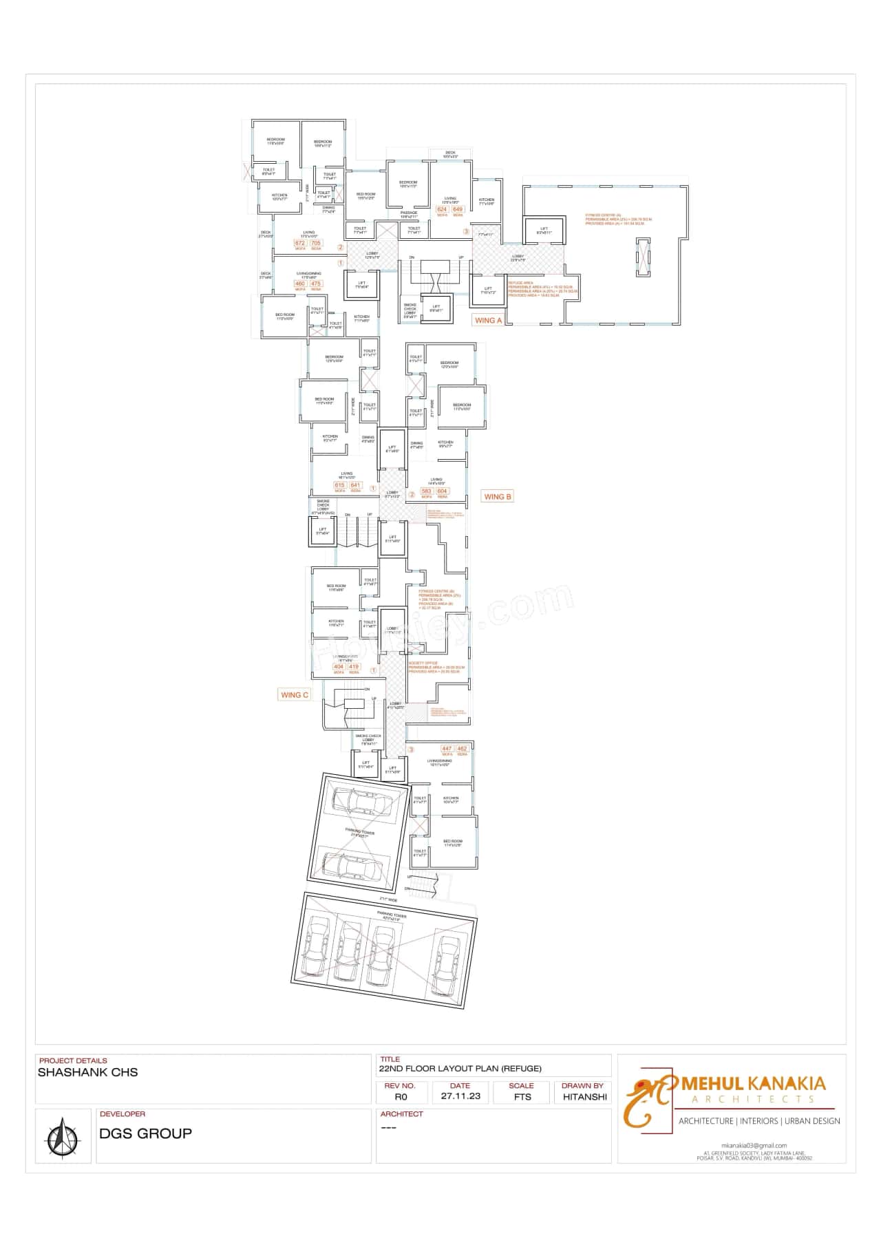 DGS Sheetal Shashank Floor plan 3
