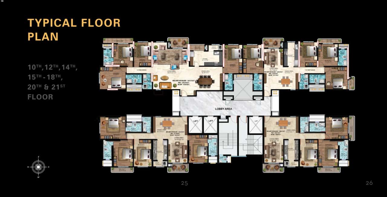 DSD Aura Floor plan 1