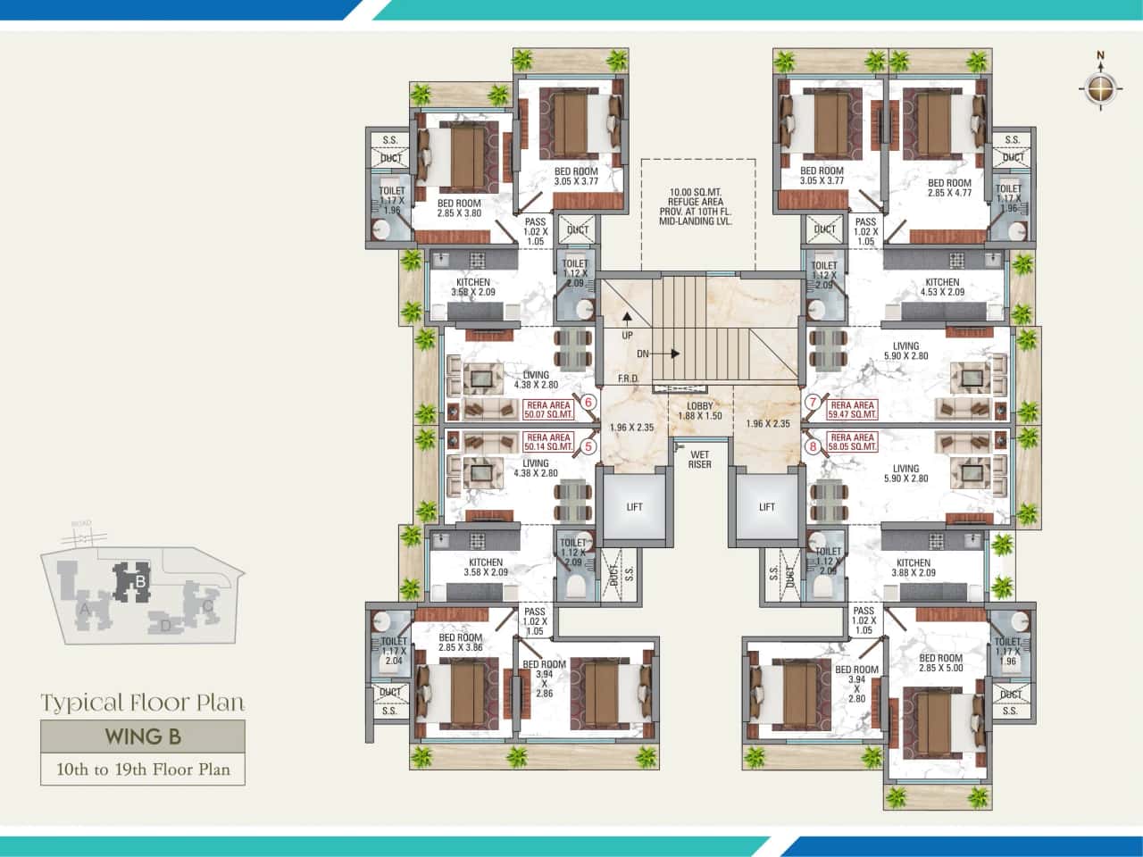 Dedhia Shri Upendra Floor plan 2