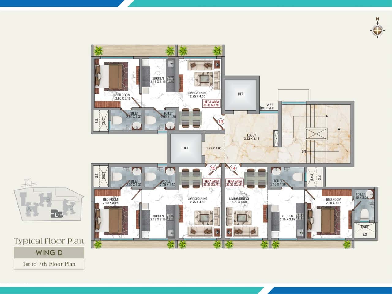 Dedhia Shri Upendra Floor plan 6