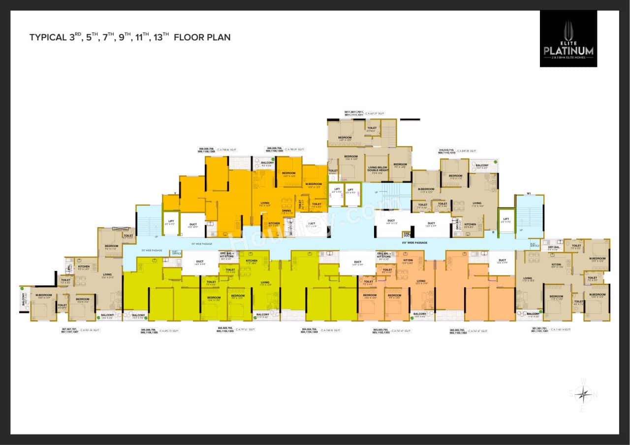 Dalecon Elite Platinum Floor plan 2