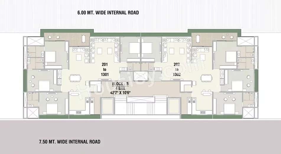 Dev Aashish The Gate 2 Floor plan 4