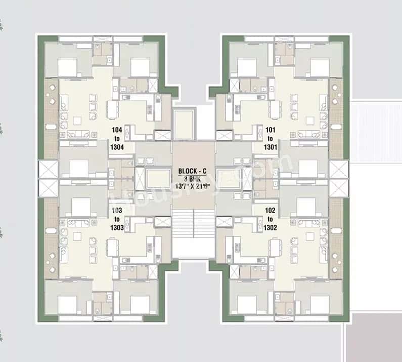Dev Aashish The Gate 2 Floor plan 5