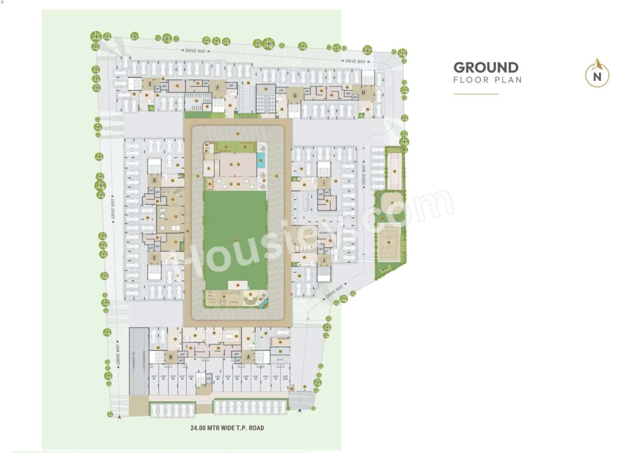 Dharti Skyline Floor plan 1