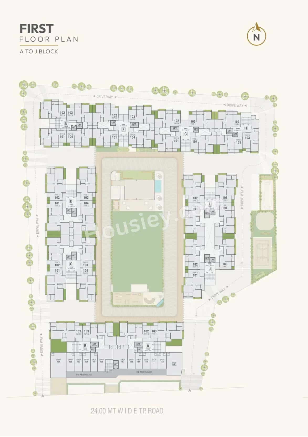 Dharti Skyline Floor plan 2