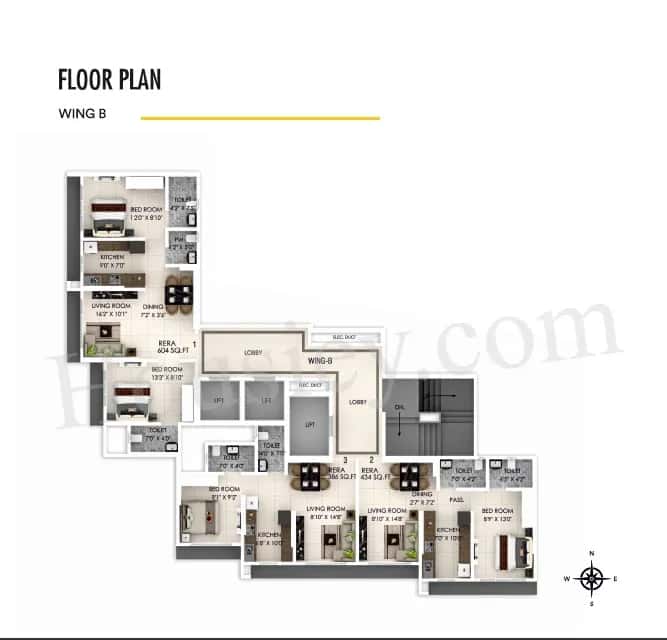 Dimple Westwood Floor plan 1