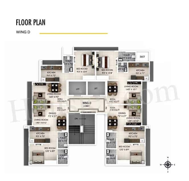 Dimple Westwood Floor plan 5