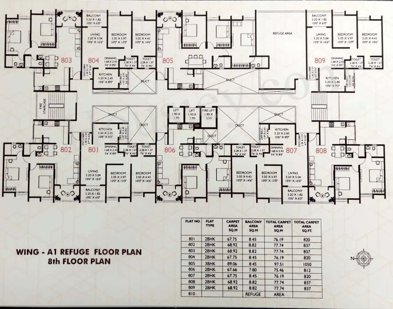 Shriram Divine Garden Floor plan 1