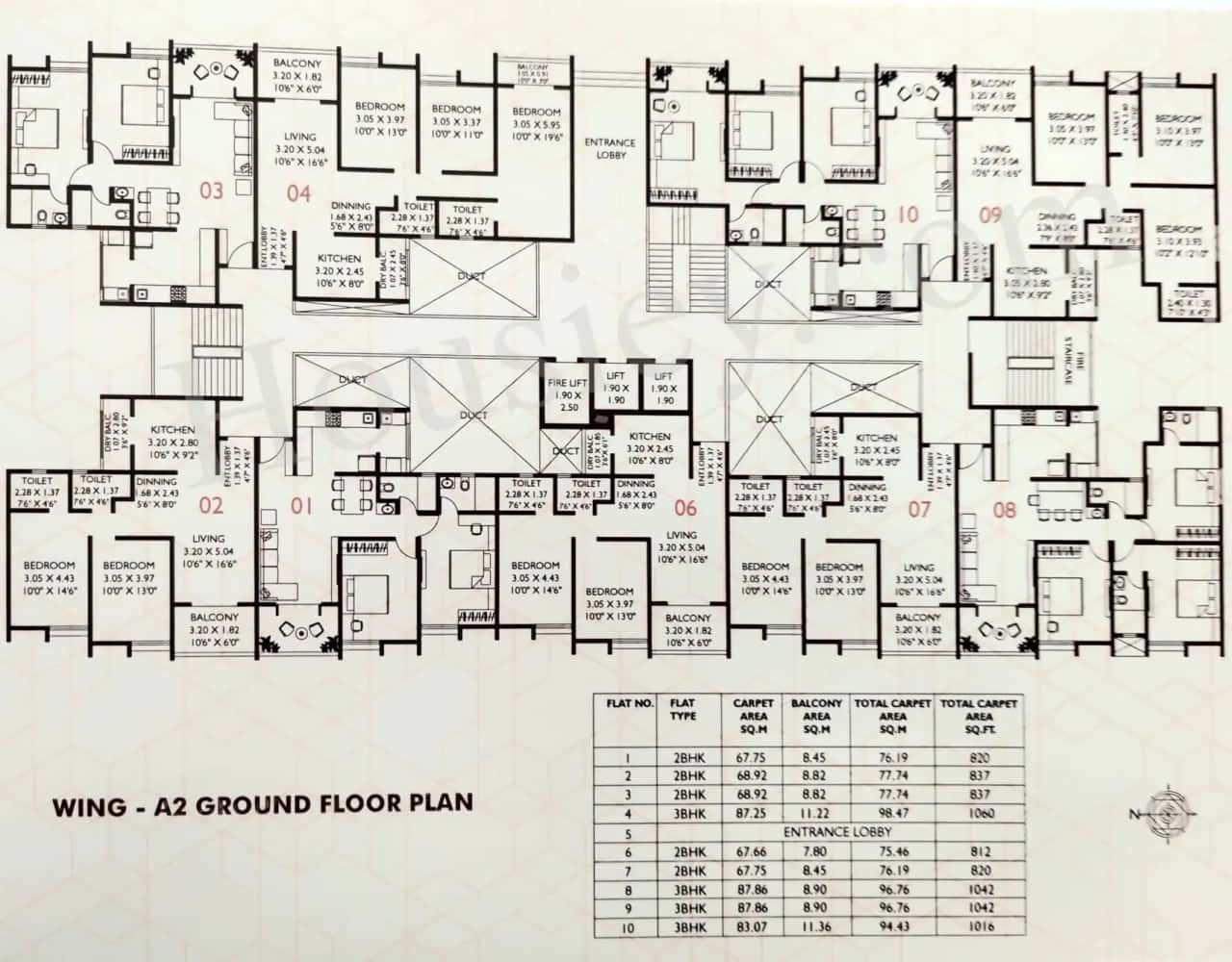 Shriram Divine Garden Floor plan 4