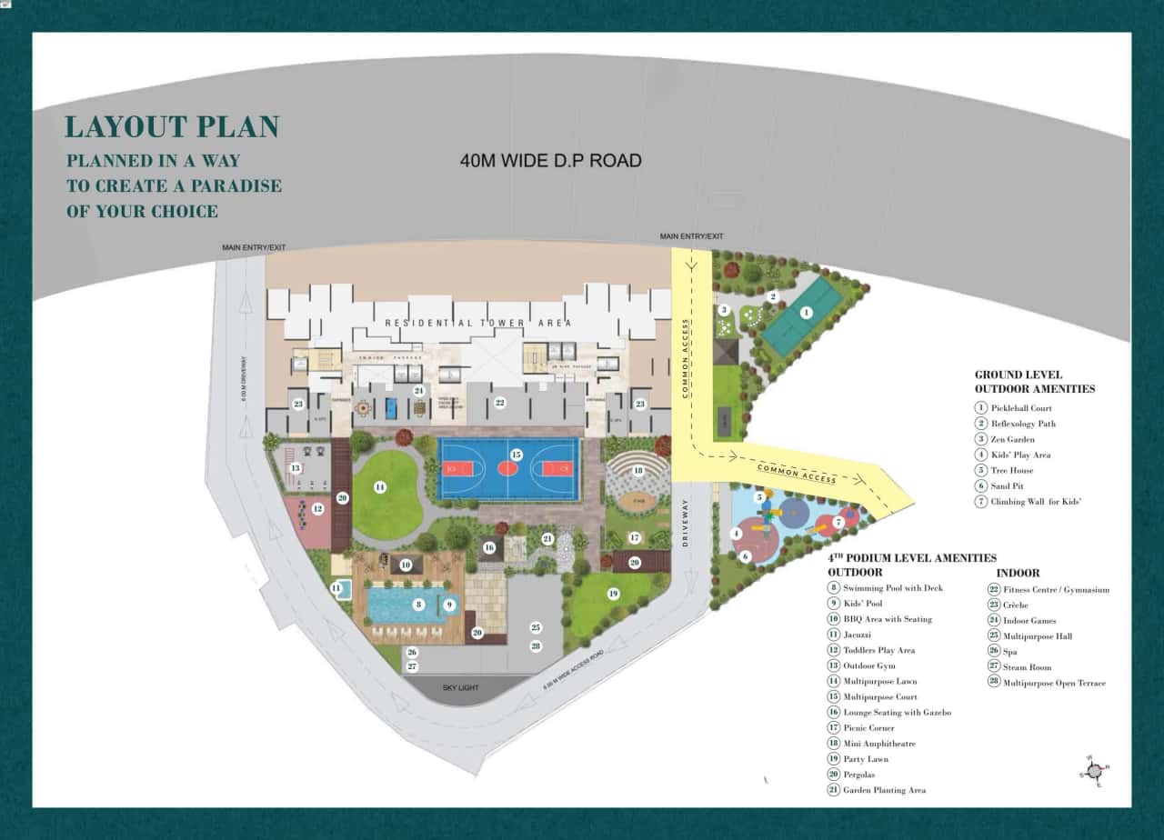 Dosti Eden Master Plan