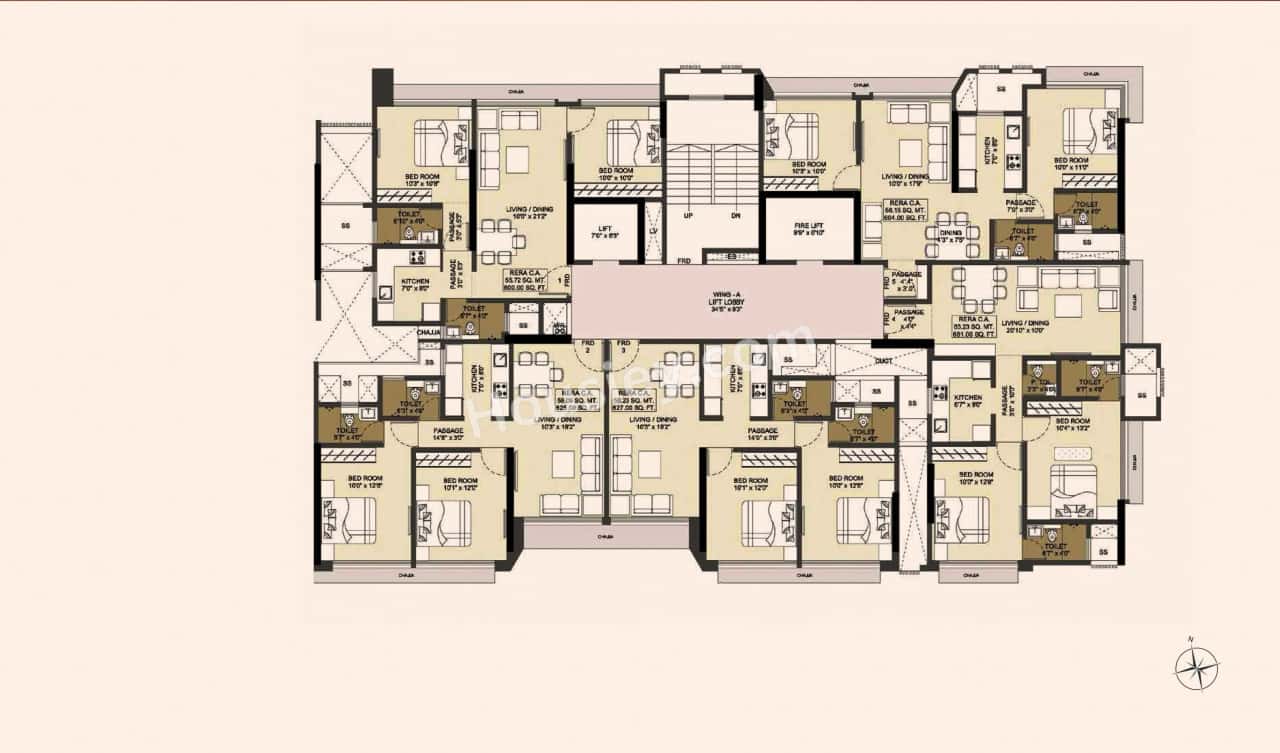 Dotom Hilton Floor plan 6